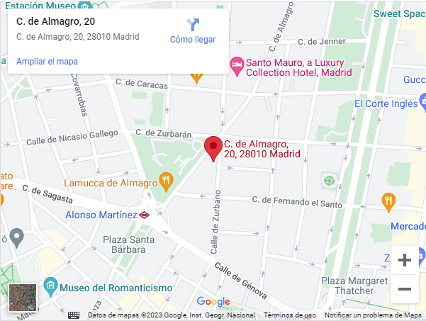 Mapa Restaurante el Deseo
